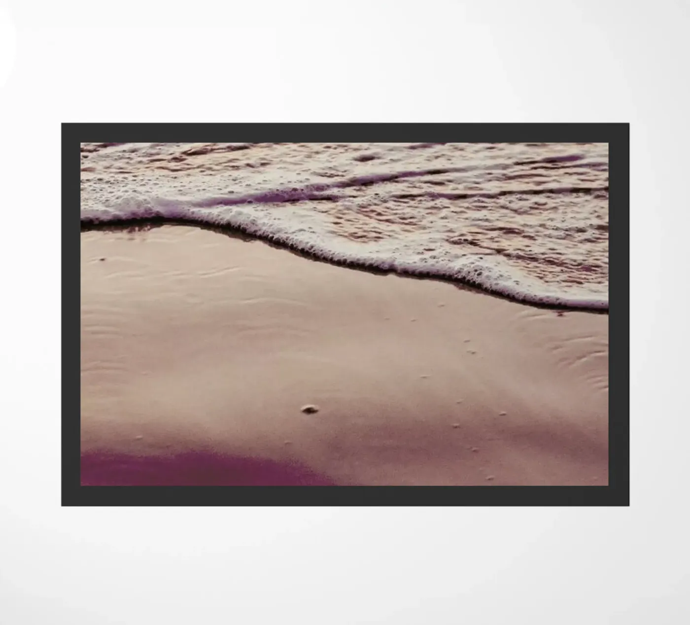 Sunset Waves Fußmatte von Victoria Frost