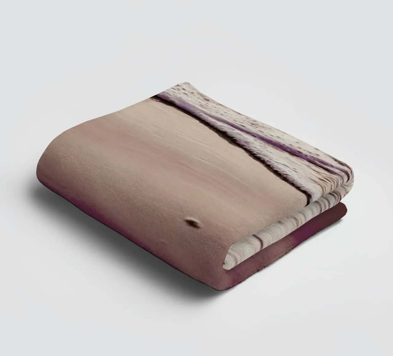 Sunset Waves towel by Victoria Frost