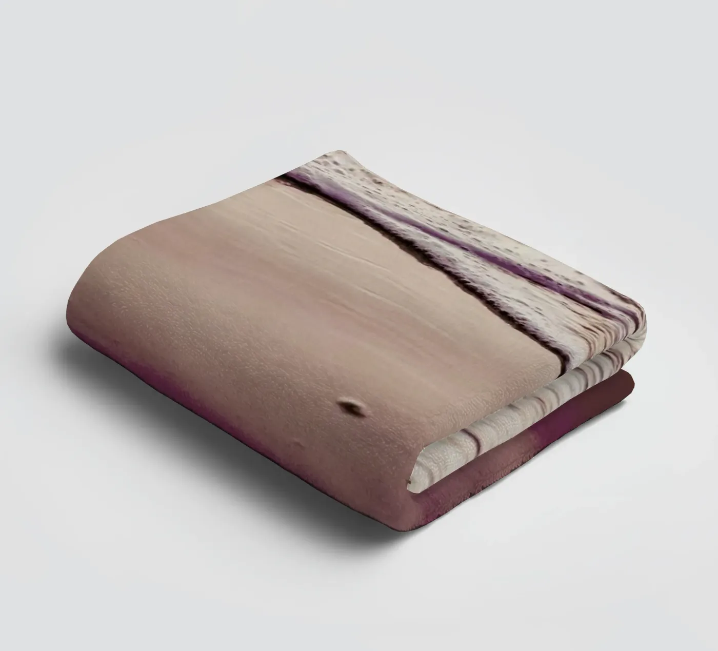 Sunset Waves Handtuch von Victoria Frost