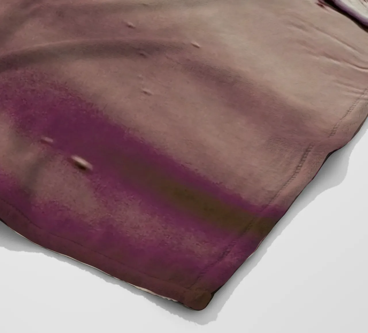 Sunset Waves Fleecedecke von Victoria Frost