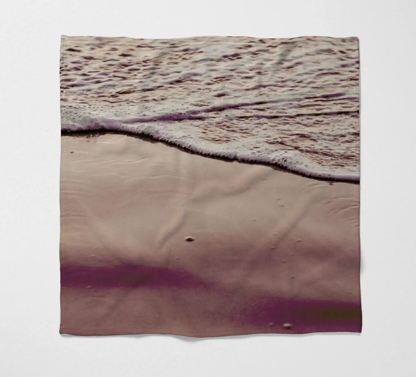 Sunset Waves Fleecedecke von Victoria Frost