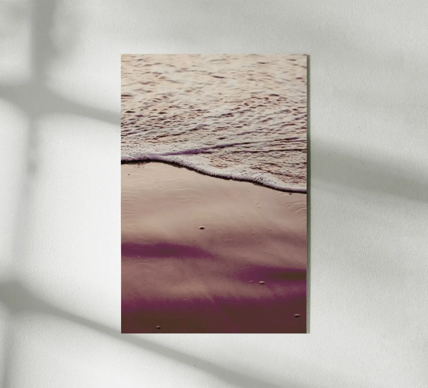 Sunset Waves plexiglas de Victoria Frost