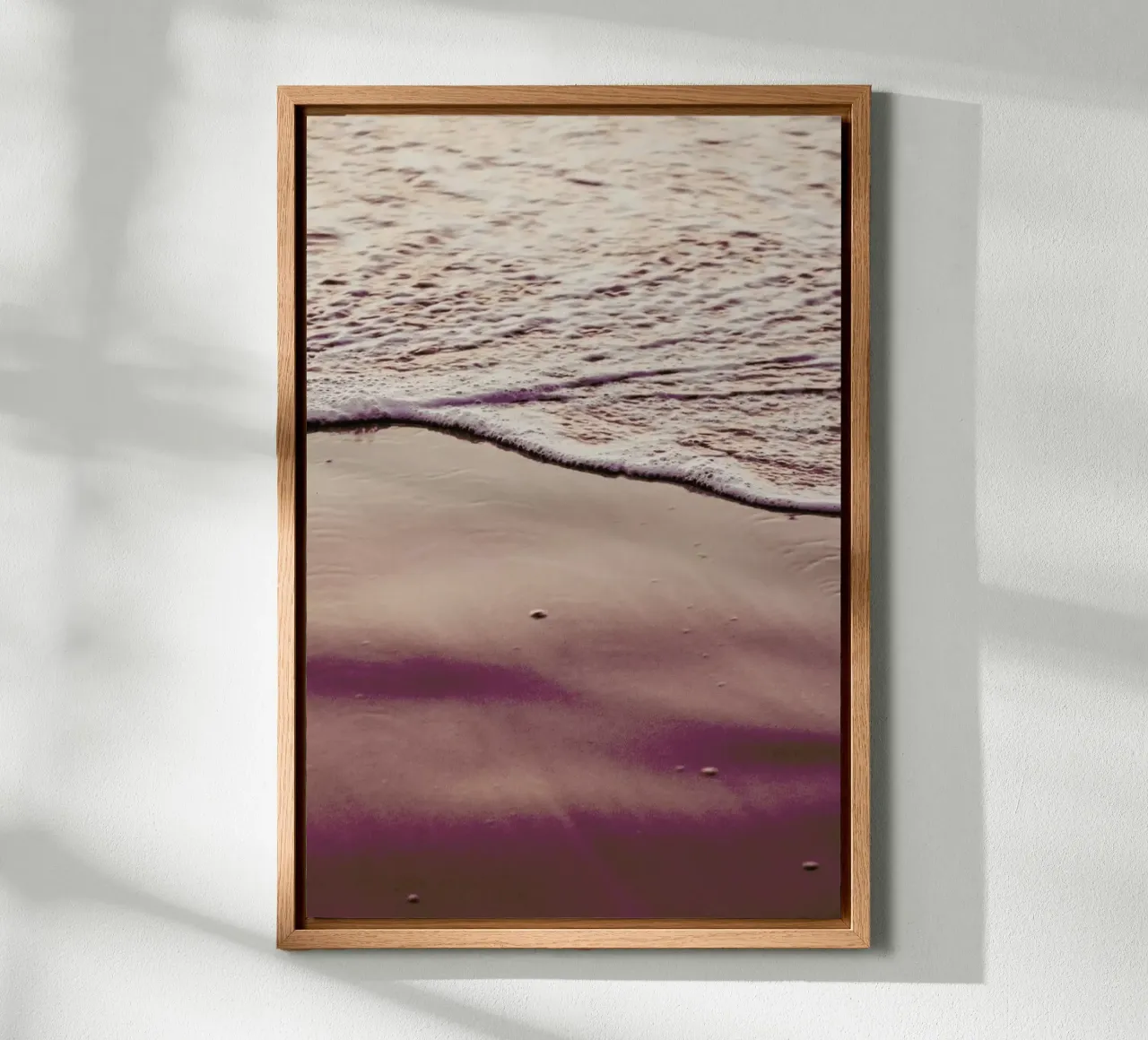 Sunset Waves canvas by Victoria Frost