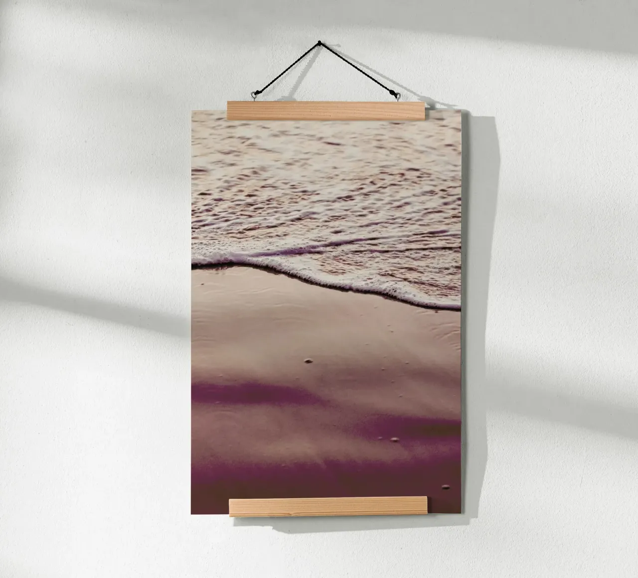 Sunset Waves poster by Victoria Frost