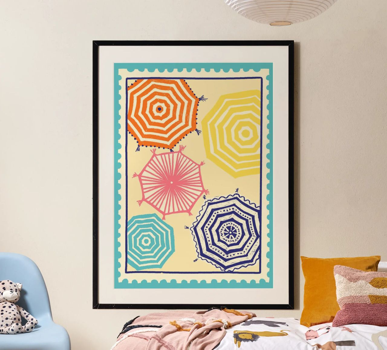 Sonnenschrime Poster von Studio Dolci
