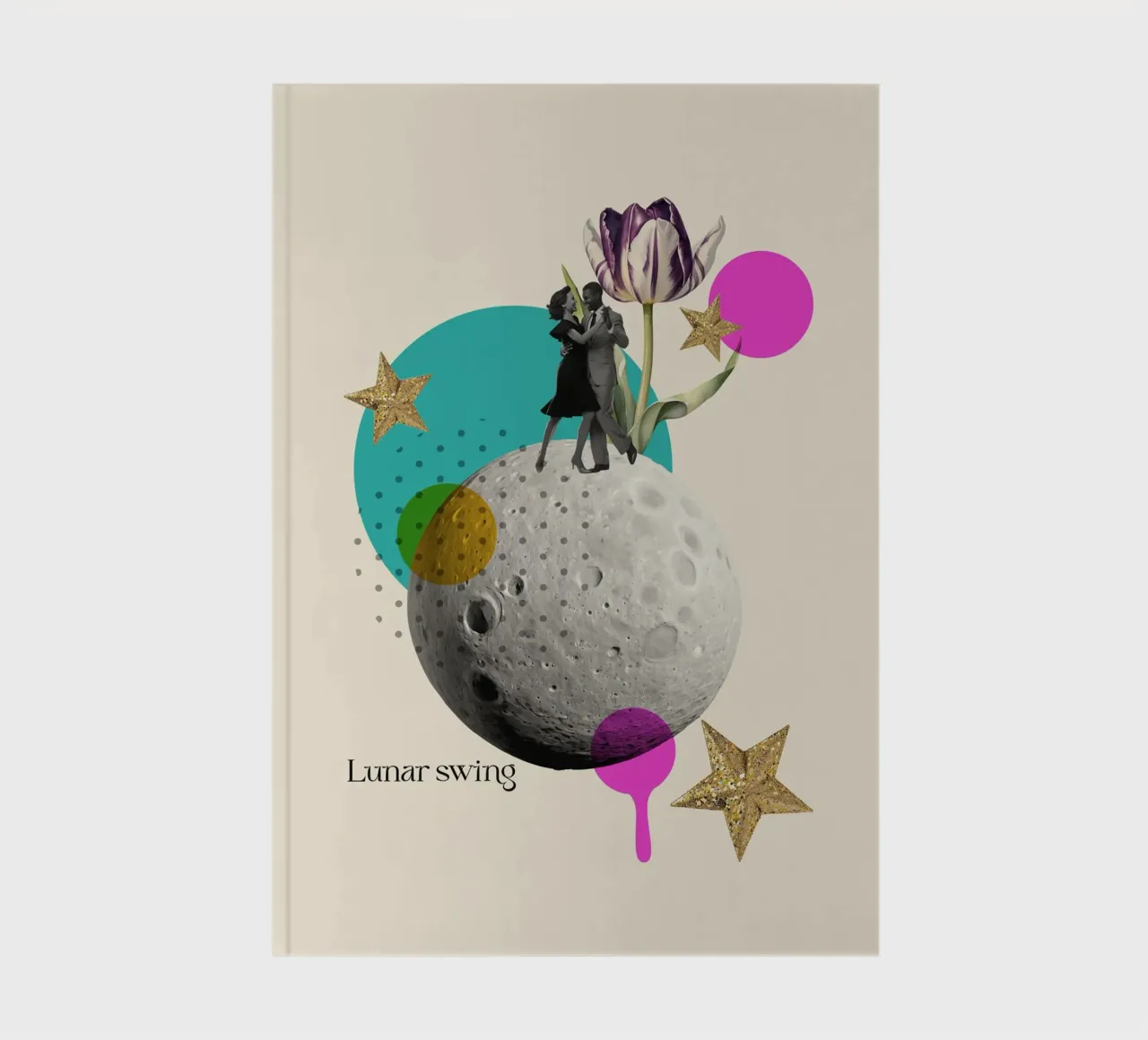 Lunar Swing notebook by Indigo Rain