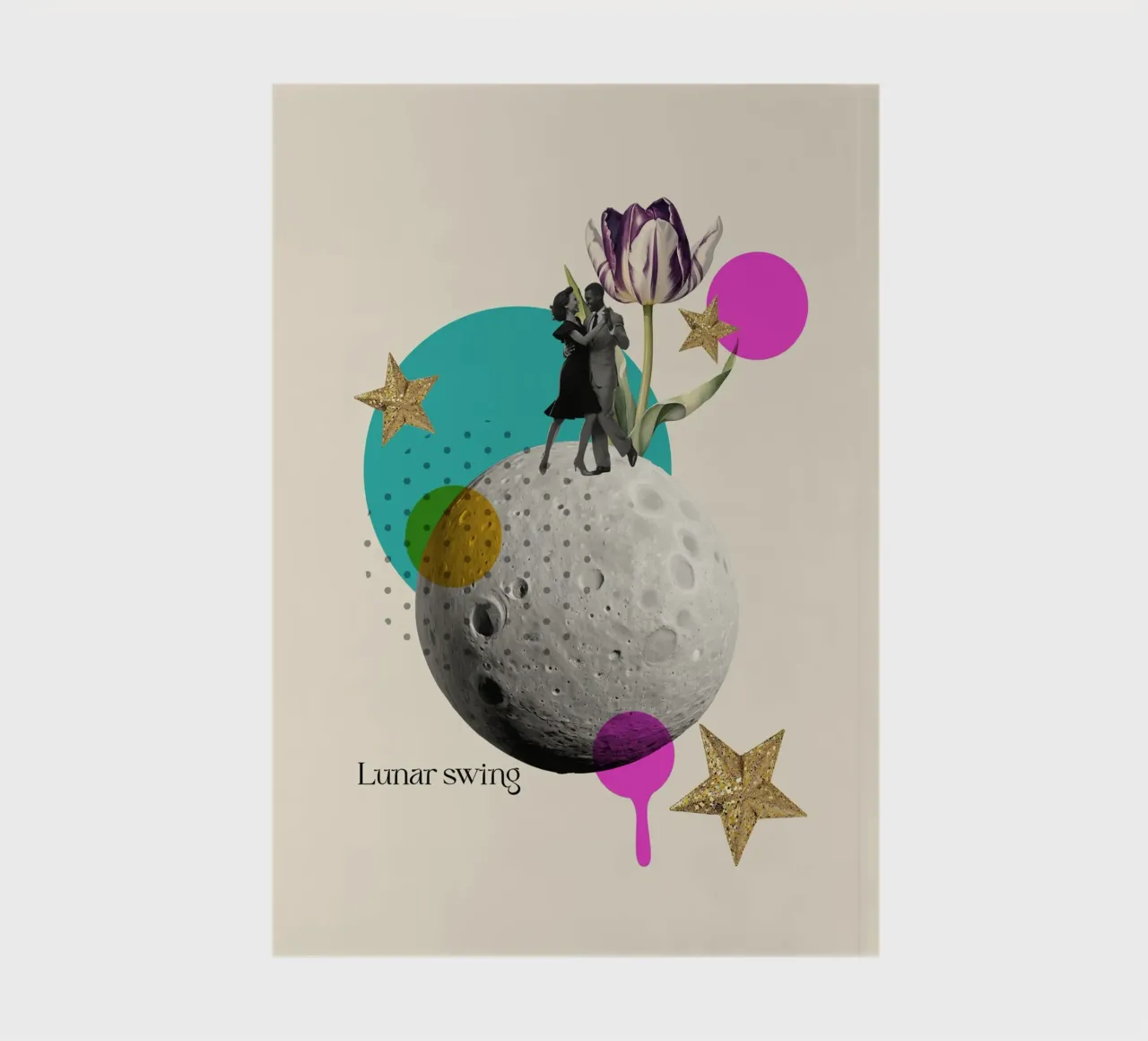 Lunar Swing notebook by Indigo Rain