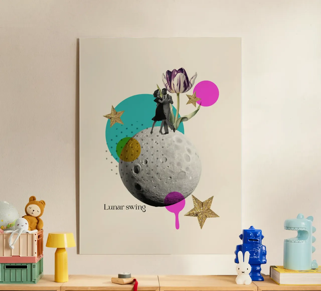 Lunar Swing plexiglass da Indigo Rain