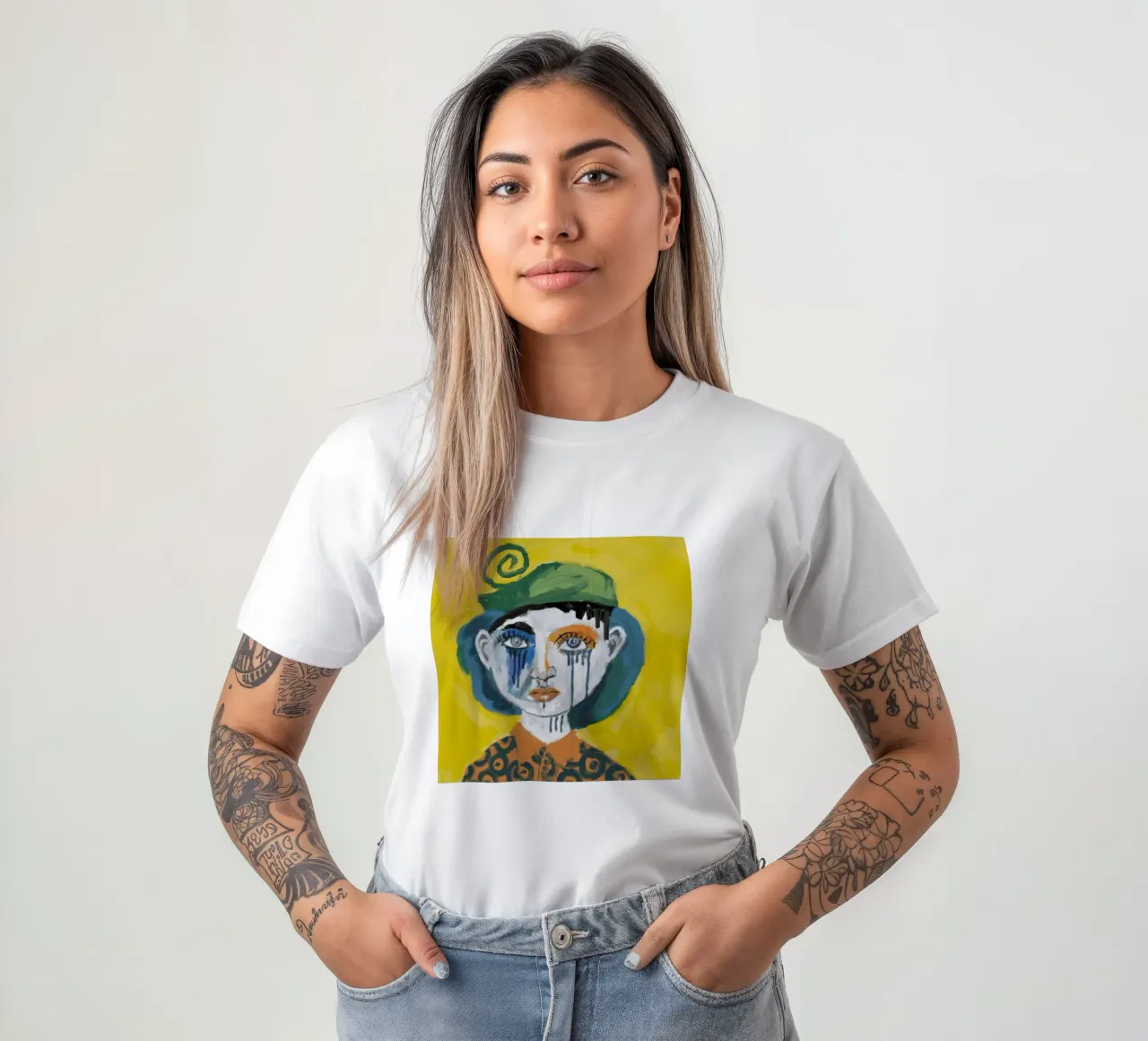 Ritratto eccentrico t-shirt da Lunar Templar