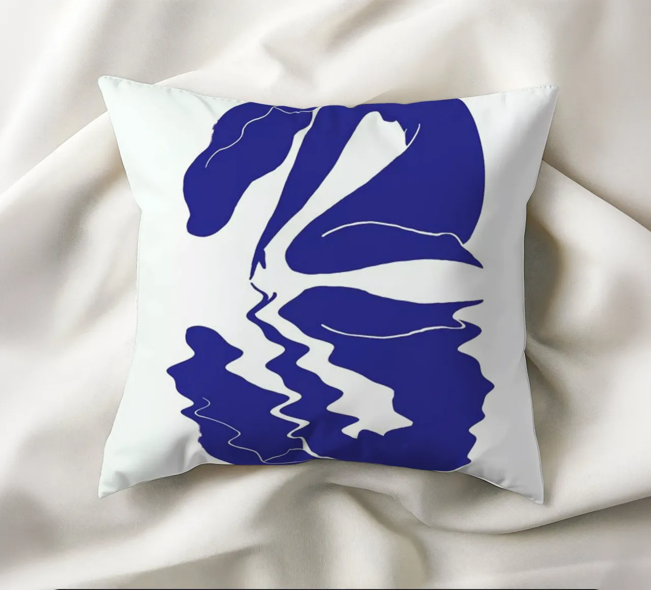 Blurred Blue cuscino da Graphite