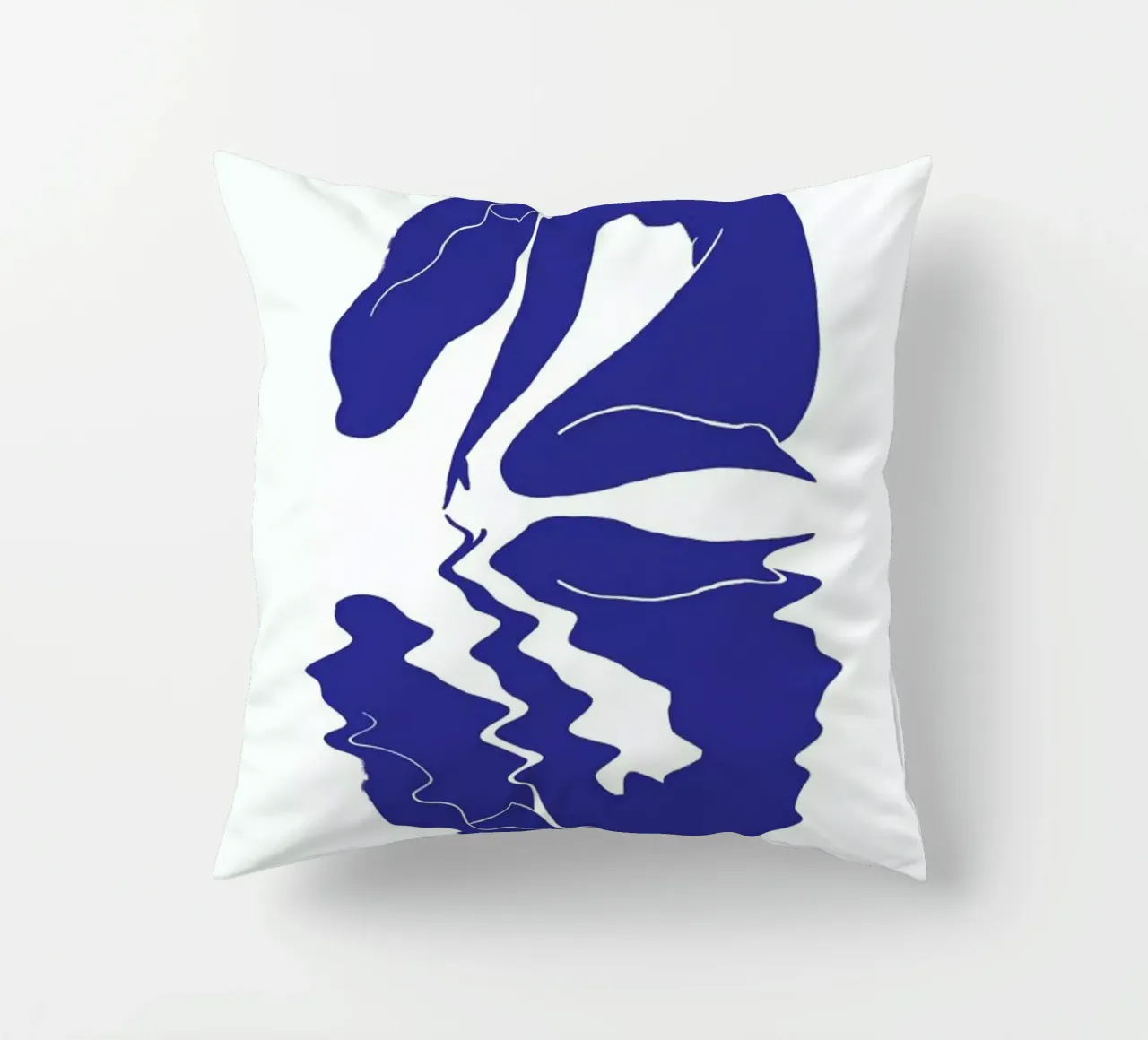 Blurred Blue cuscino da Graphite