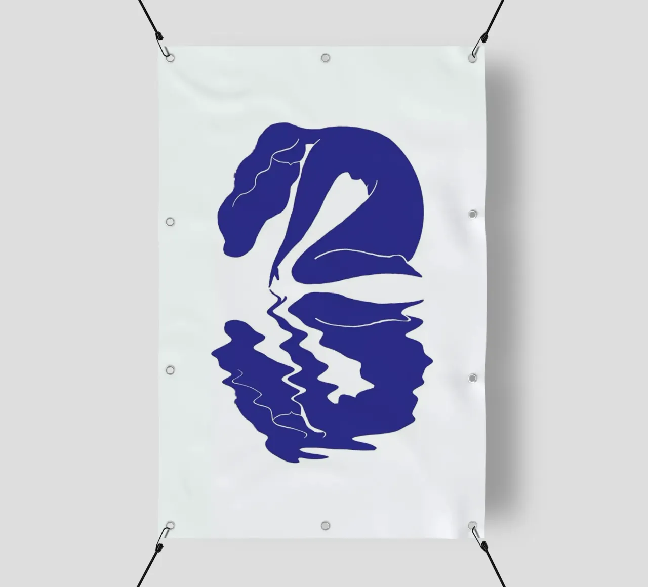 Blurred Blue telo in pvc da Graphite