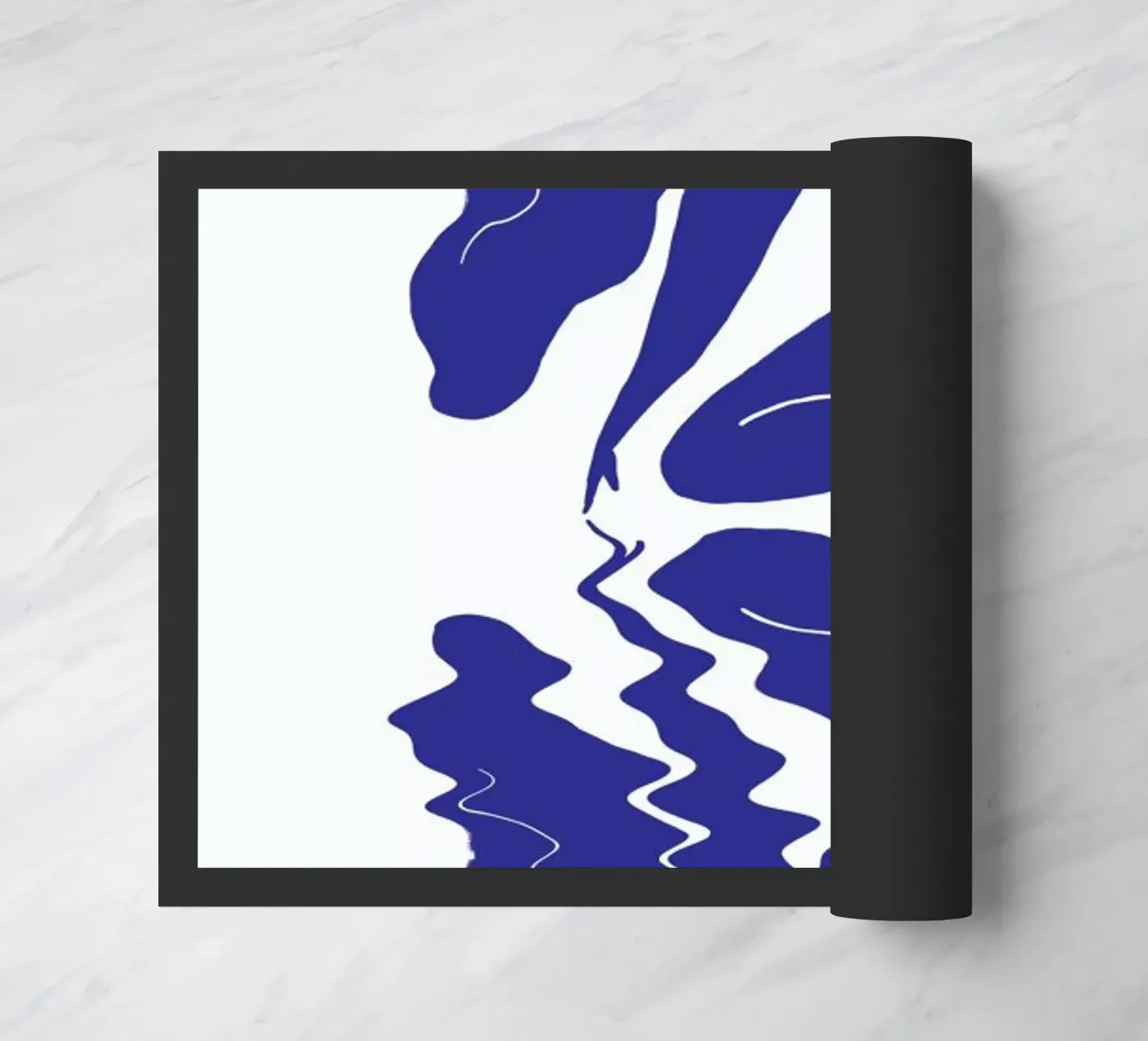 Blurred Blue zerbino da Graphite