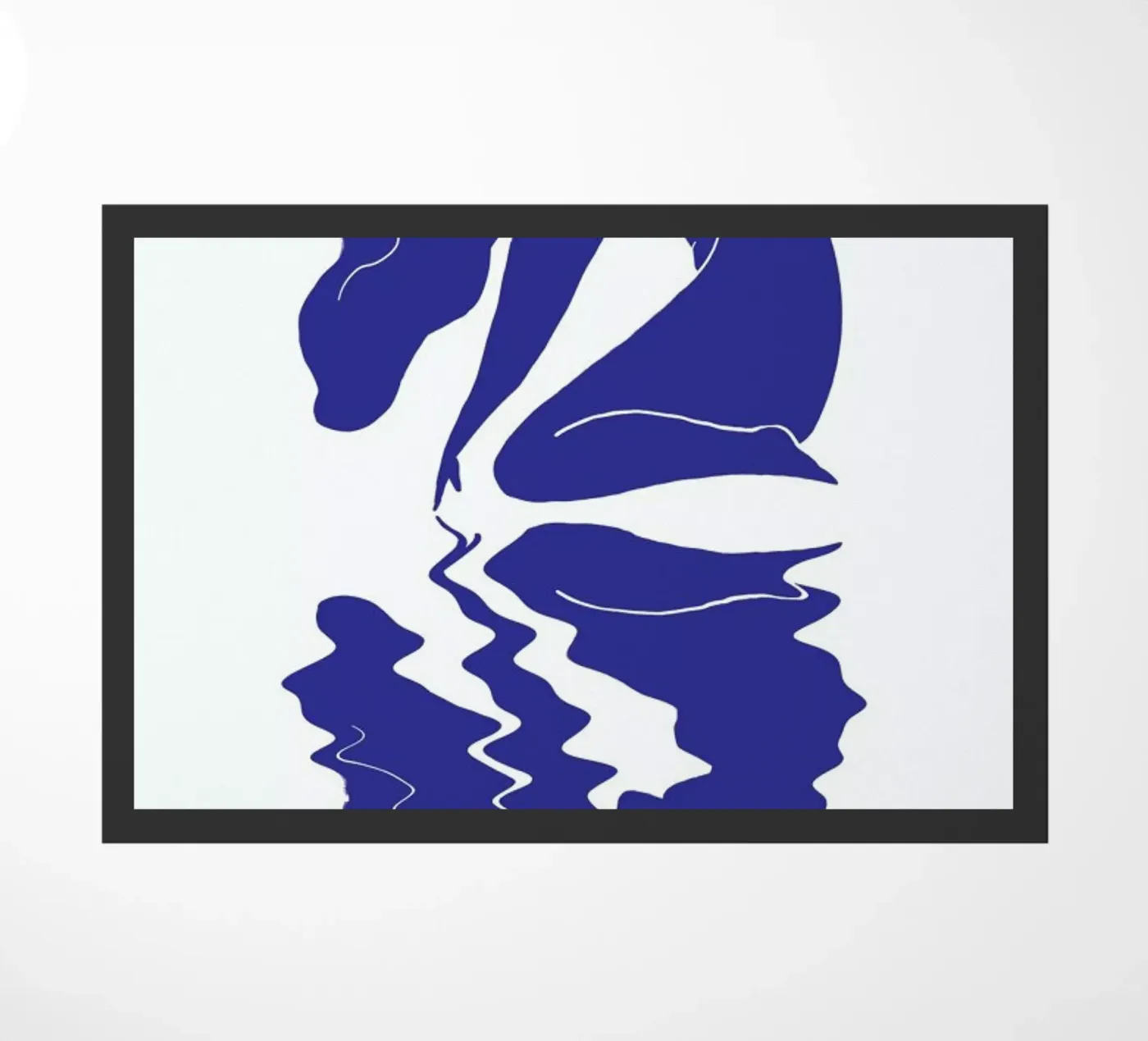 Blurred Blue zerbino da Graphite