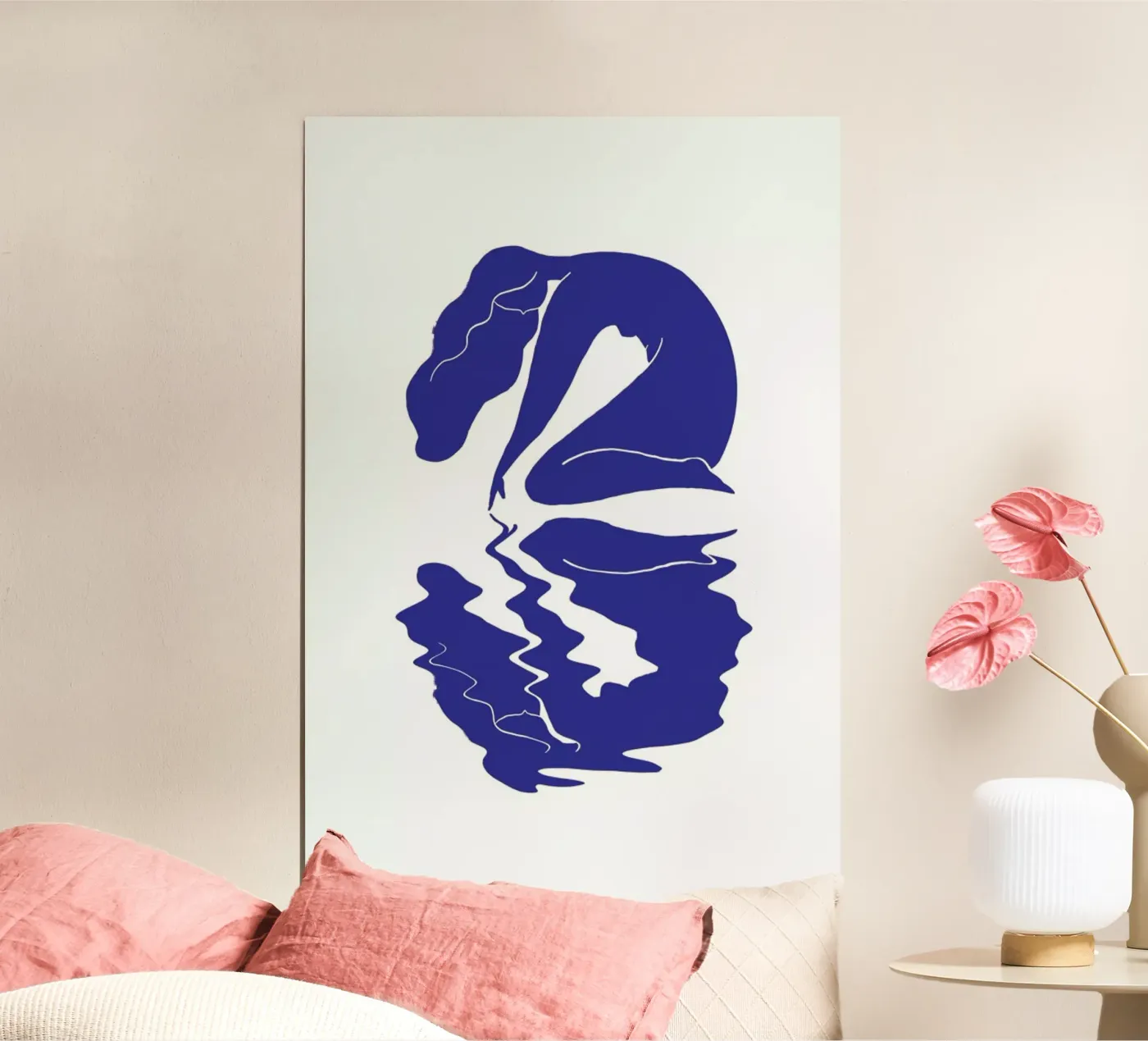 Blurred Blue poster da Graphite