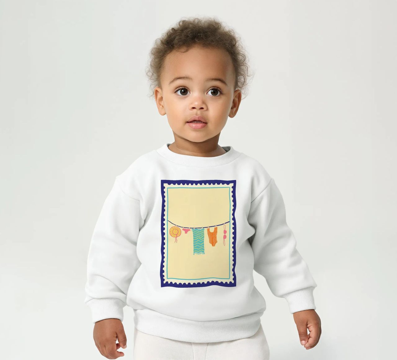 Strandtag felpa neonato da Studio Dolci