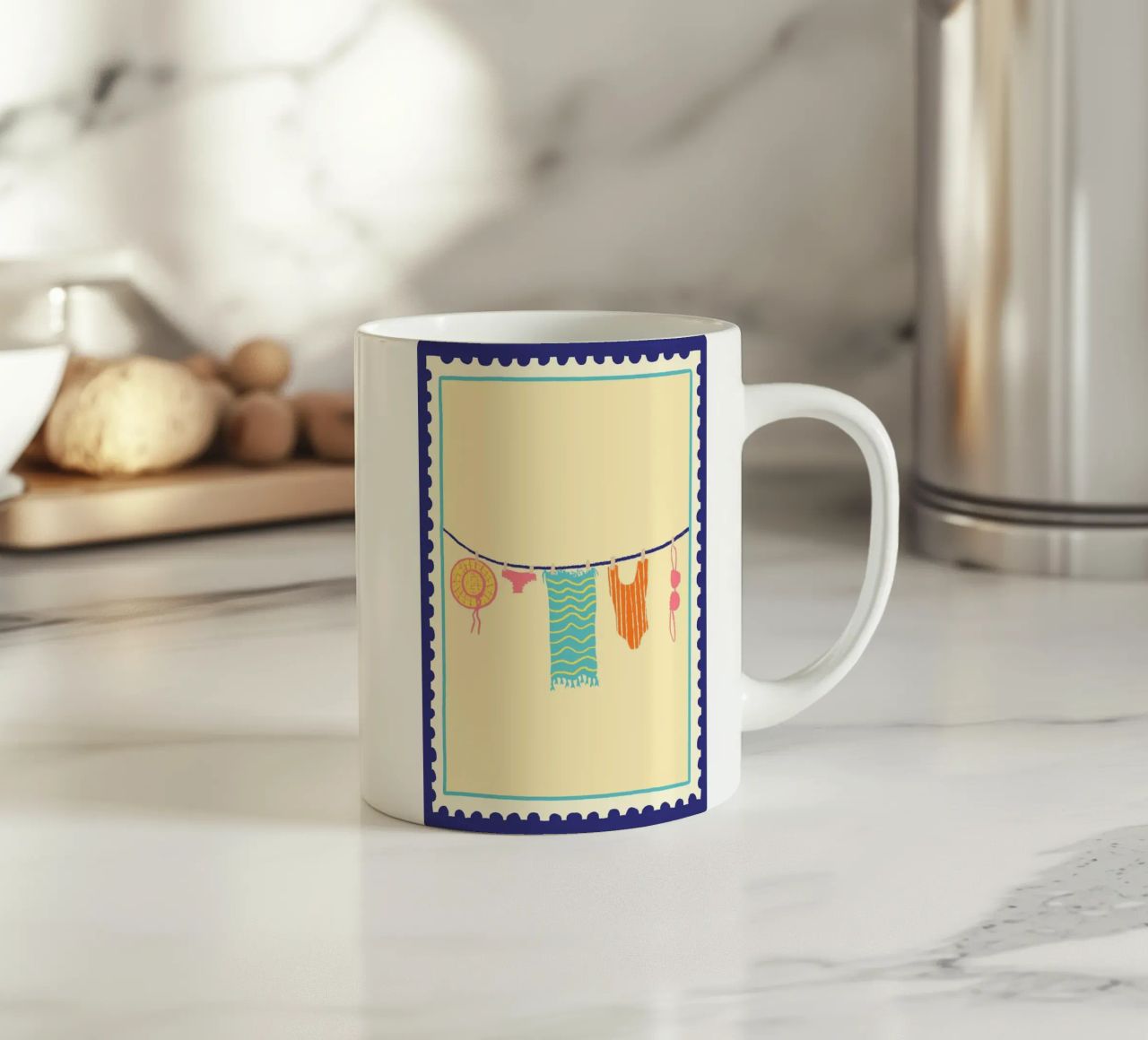 Strandtag tazza in ceramica da Studio Dolci
