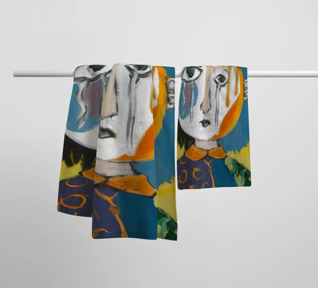 Whimsical Character towel by Lunar Templar