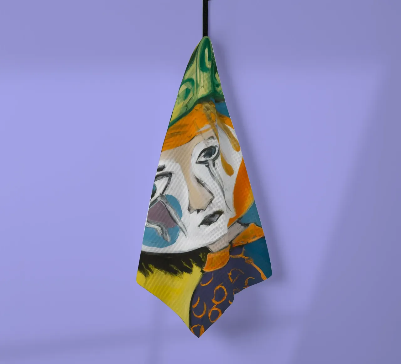 Caractère fantaisiste torchon de Lunar Templar