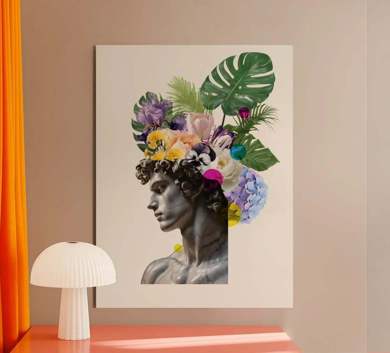 Flora di Marble Forex-Platte von Indigo Rain