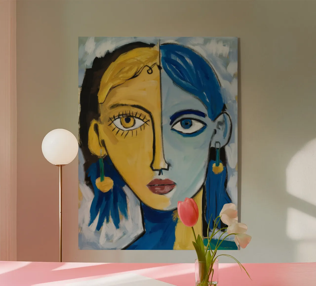 Profilo astratto plexiglass da Lunar Templar