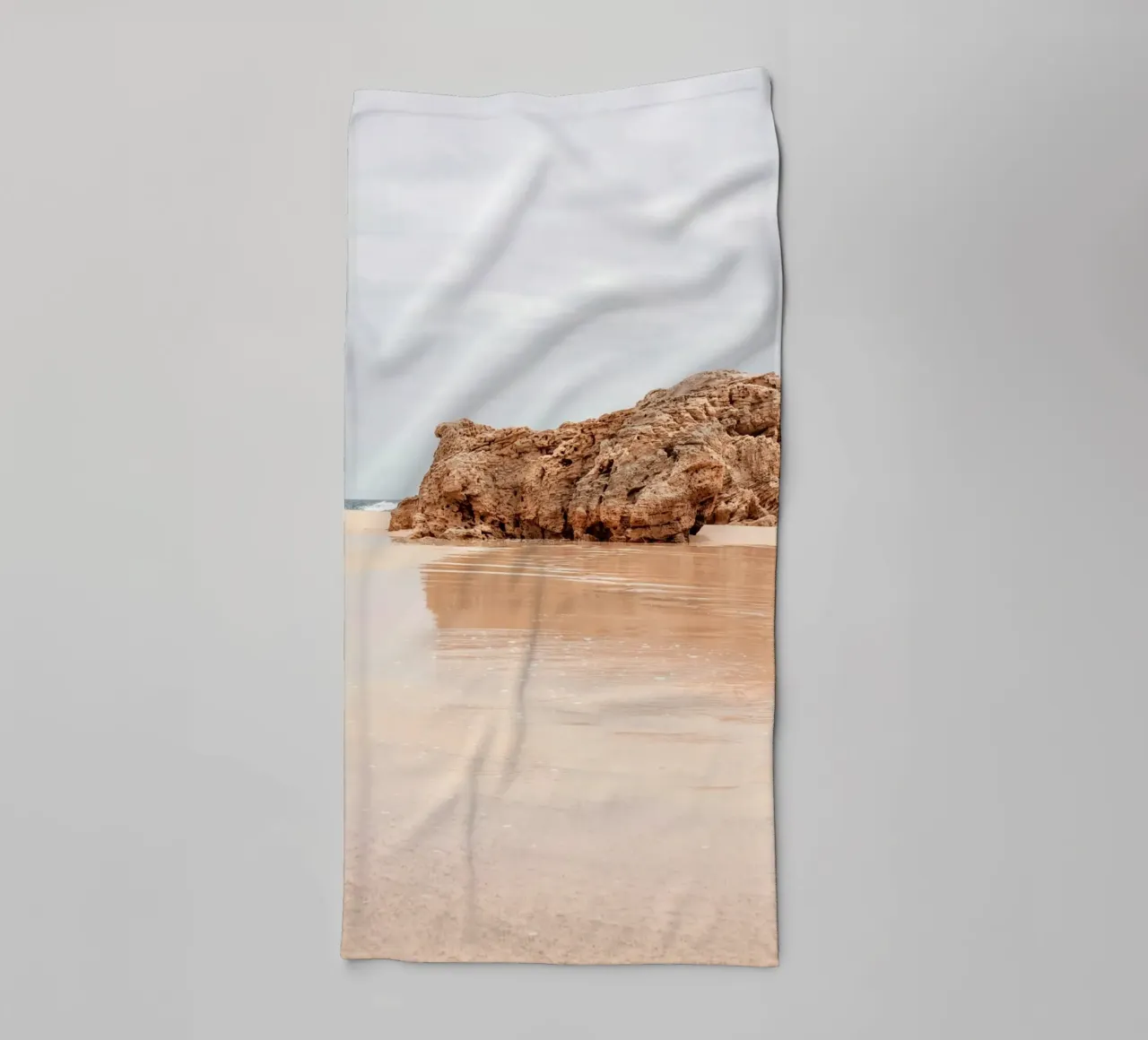 Mirror of the coast towel by BLICKPUNKT