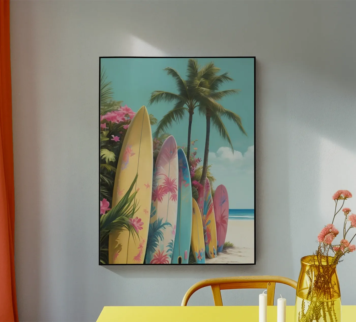 Endless Summer Acryl-Glas von Indigo Rain
