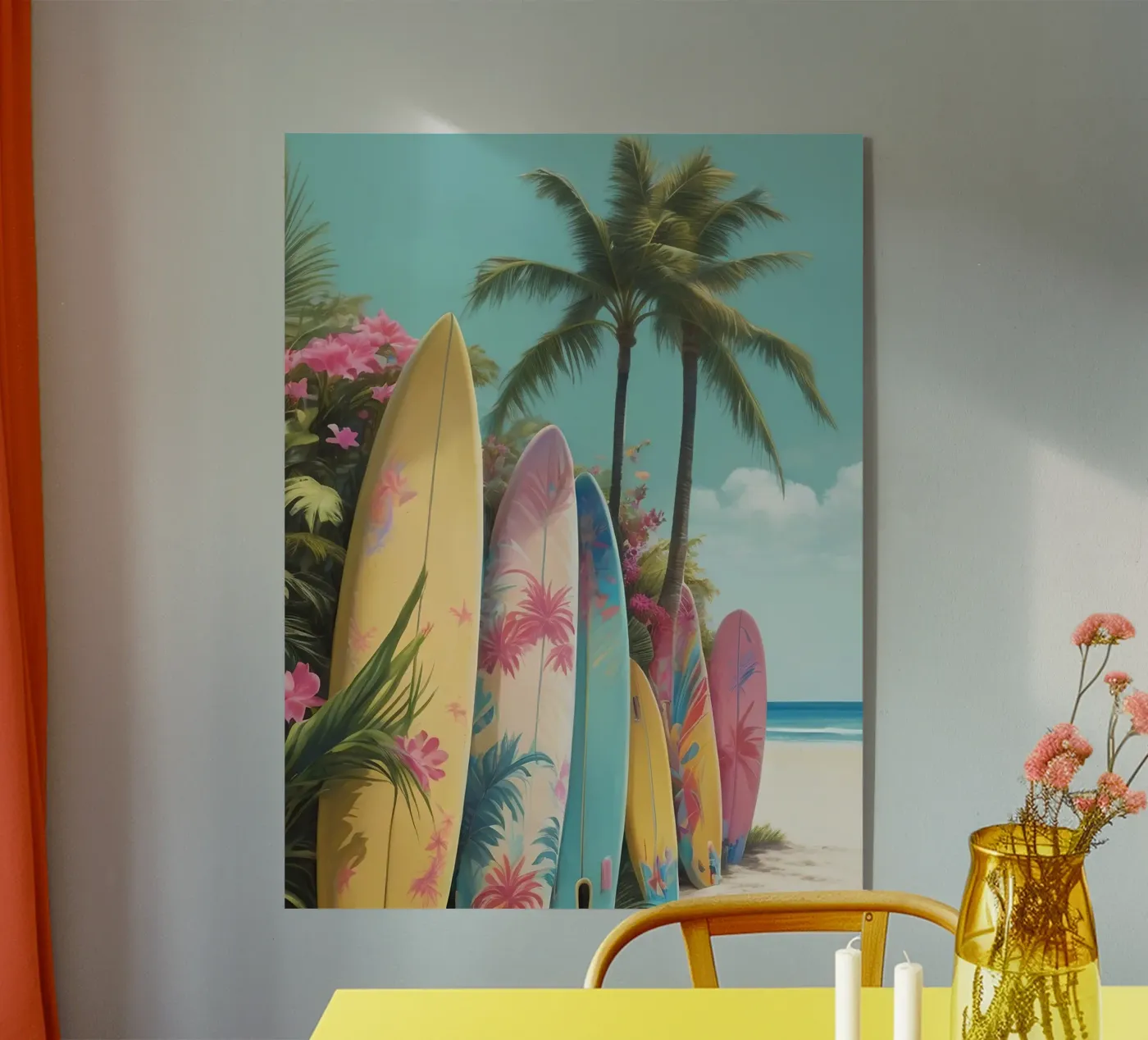 Endless Summer Acryl-Glas von Indigo Rain