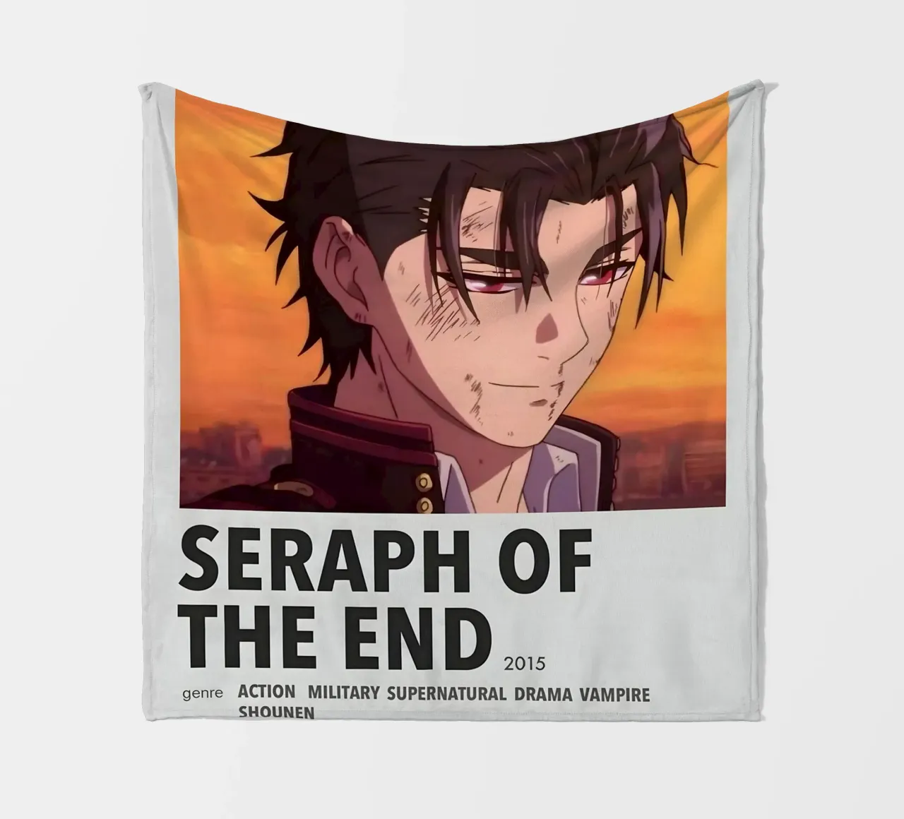SERAPH OF THE END  2015 coperta in pile da Totoya