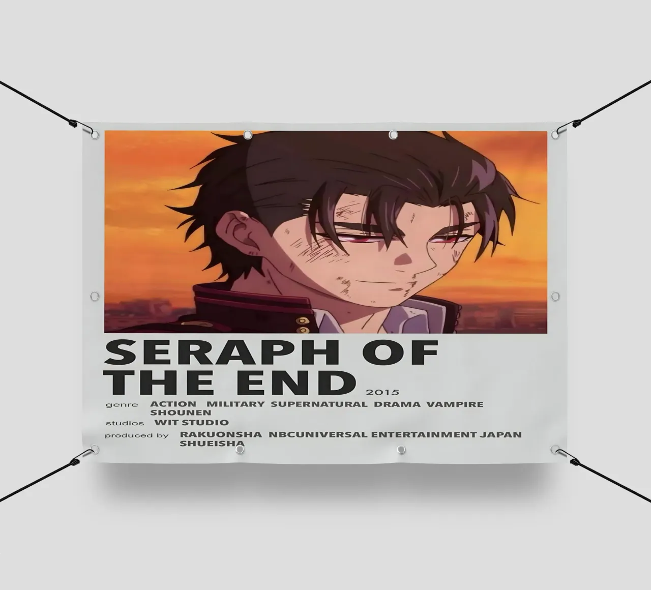 SERAPH OF THE END  2015 telo in pvc da Totoya