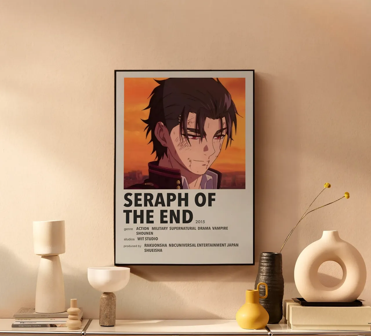 SERAPH OF THE END  2015 alluminio dibond da Totoya