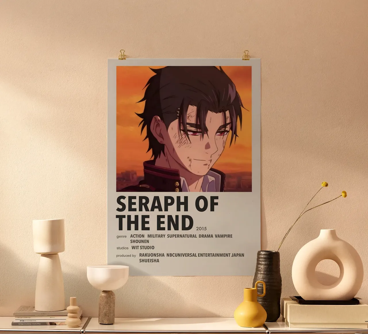 SERAPH OF THE END  2015 carta hahnemühle da Totoya