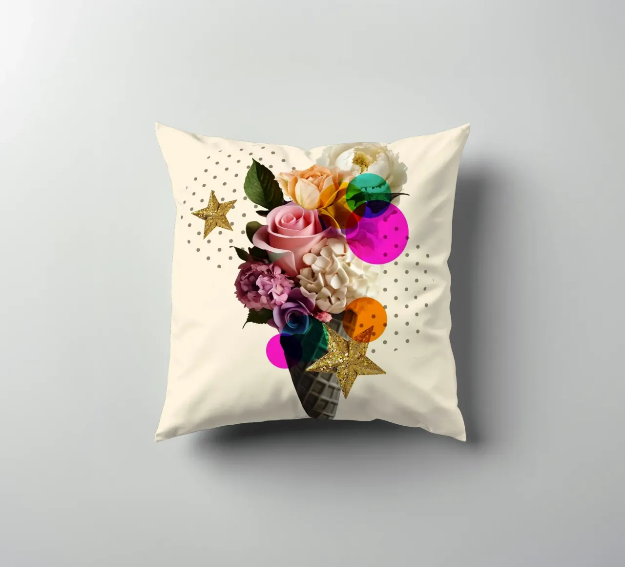 Bloom Cone cuscino da Indigo Rain