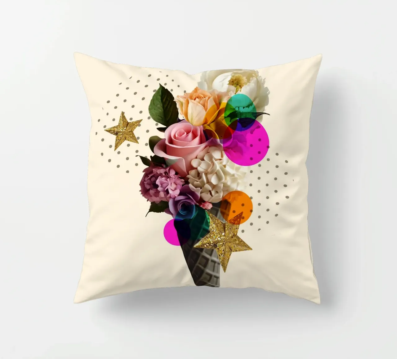 Bloom Cone cuscino da Indigo Rain