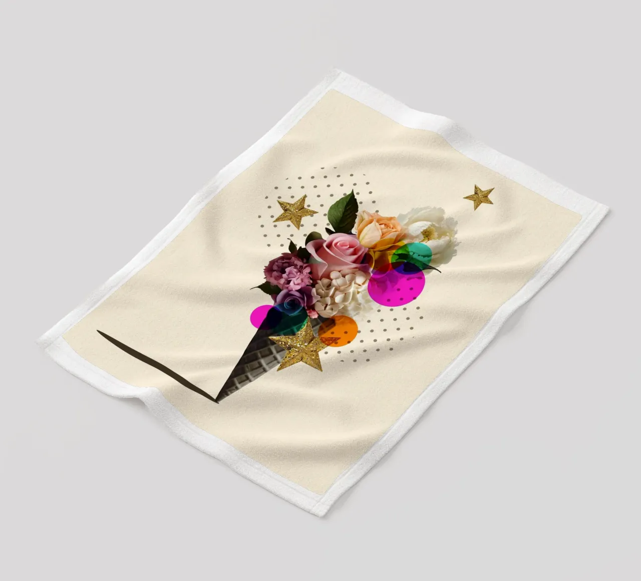 Bloom Cone coperta in pile da Indigo Rain