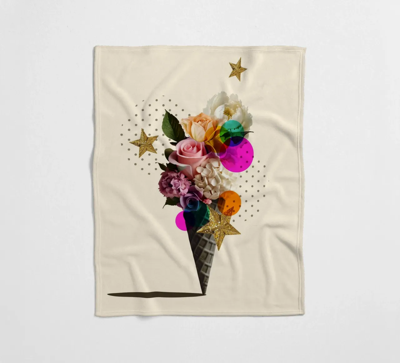 Bloom Cone coperta in pile da Indigo Rain