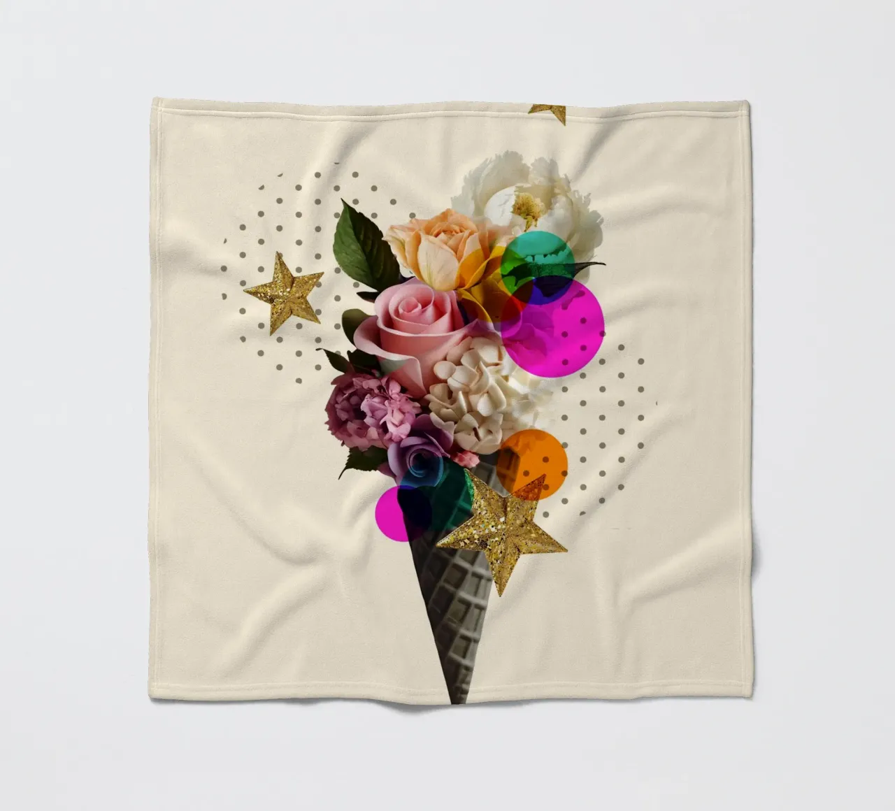 Bloom Cone coperta in pile da Indigo Rain