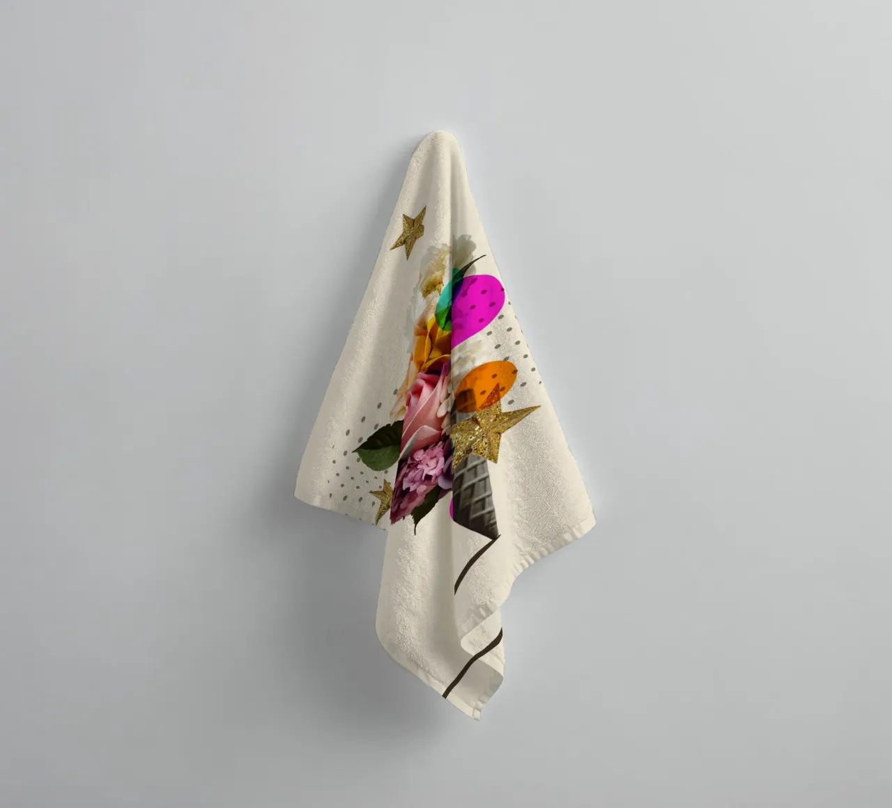 Bloom Cone asciugamano da bagno da Indigo Rain