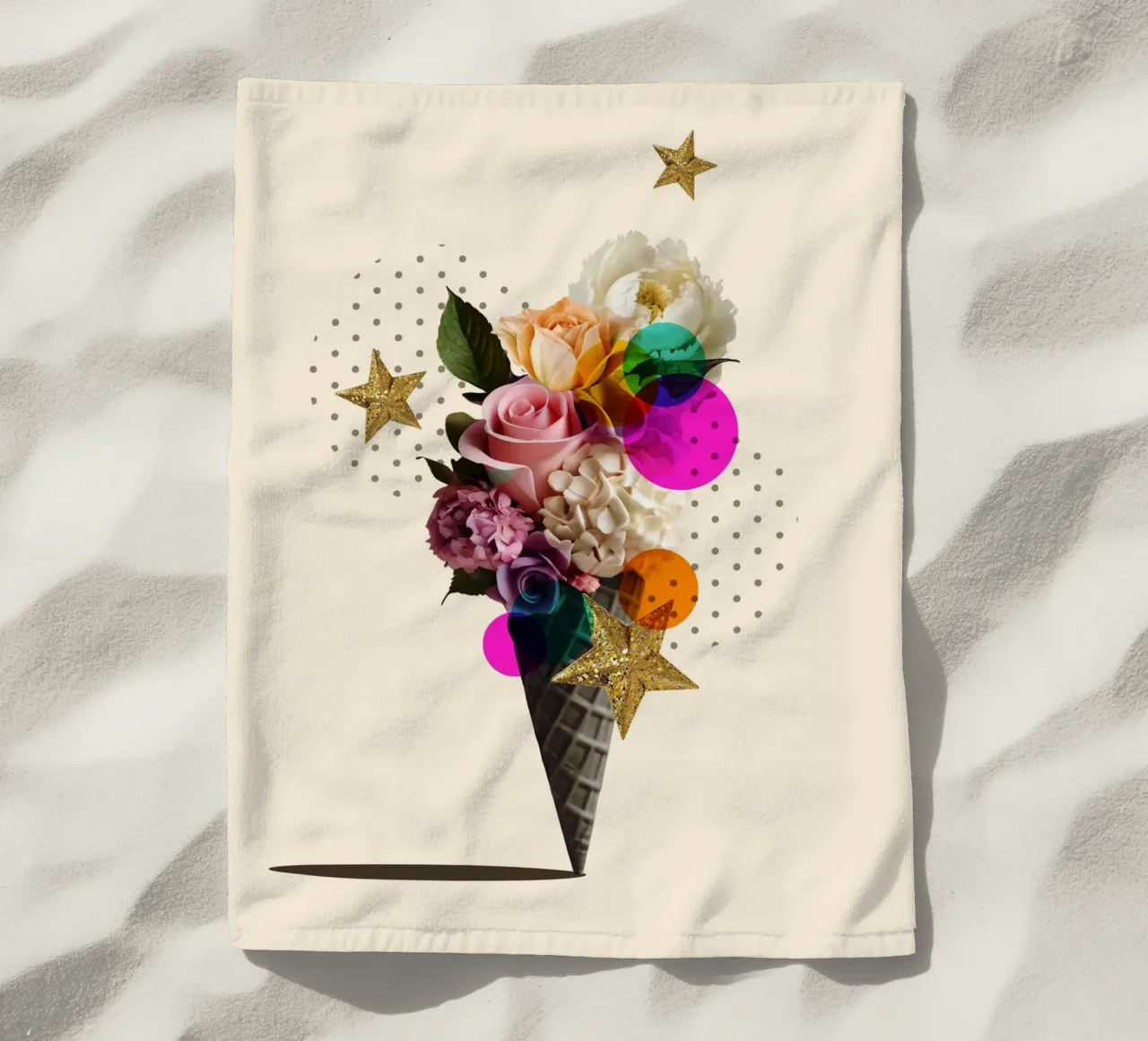 Bloom Cone telo mare da Indigo Rain