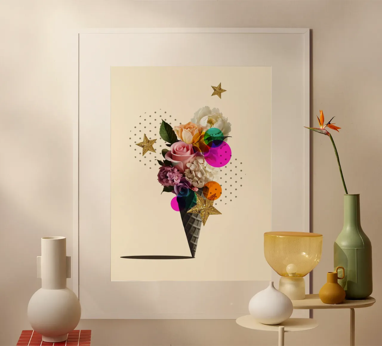 Bloom Cone carta hahnemühle da Indigo Rain