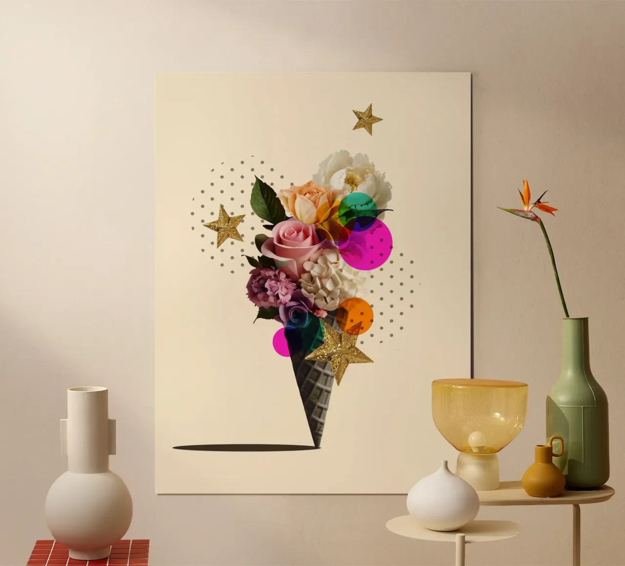 Bloom Cone carta hahnemühle da Indigo Rain