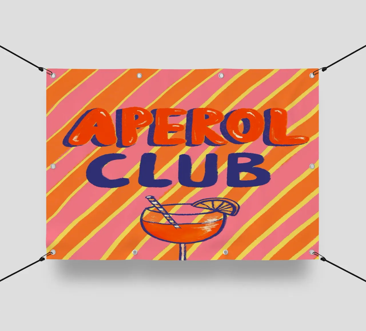 Aperol Club telo in pvc da Studio Dolci