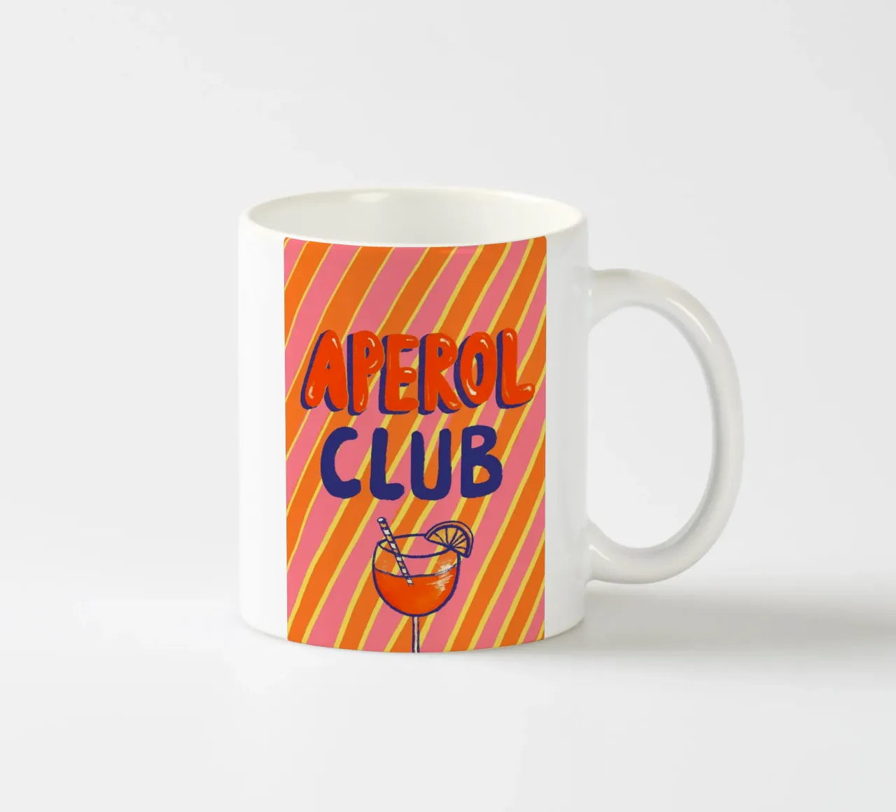 Aperol Club tazza in ceramica da Studio Dolci