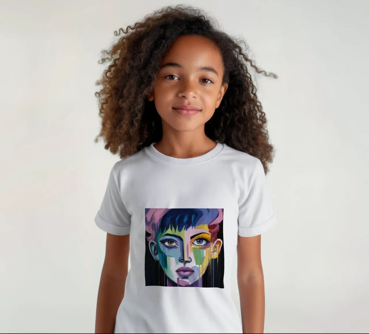 Espressione vivace t-shirt bambini da Lunar Templar