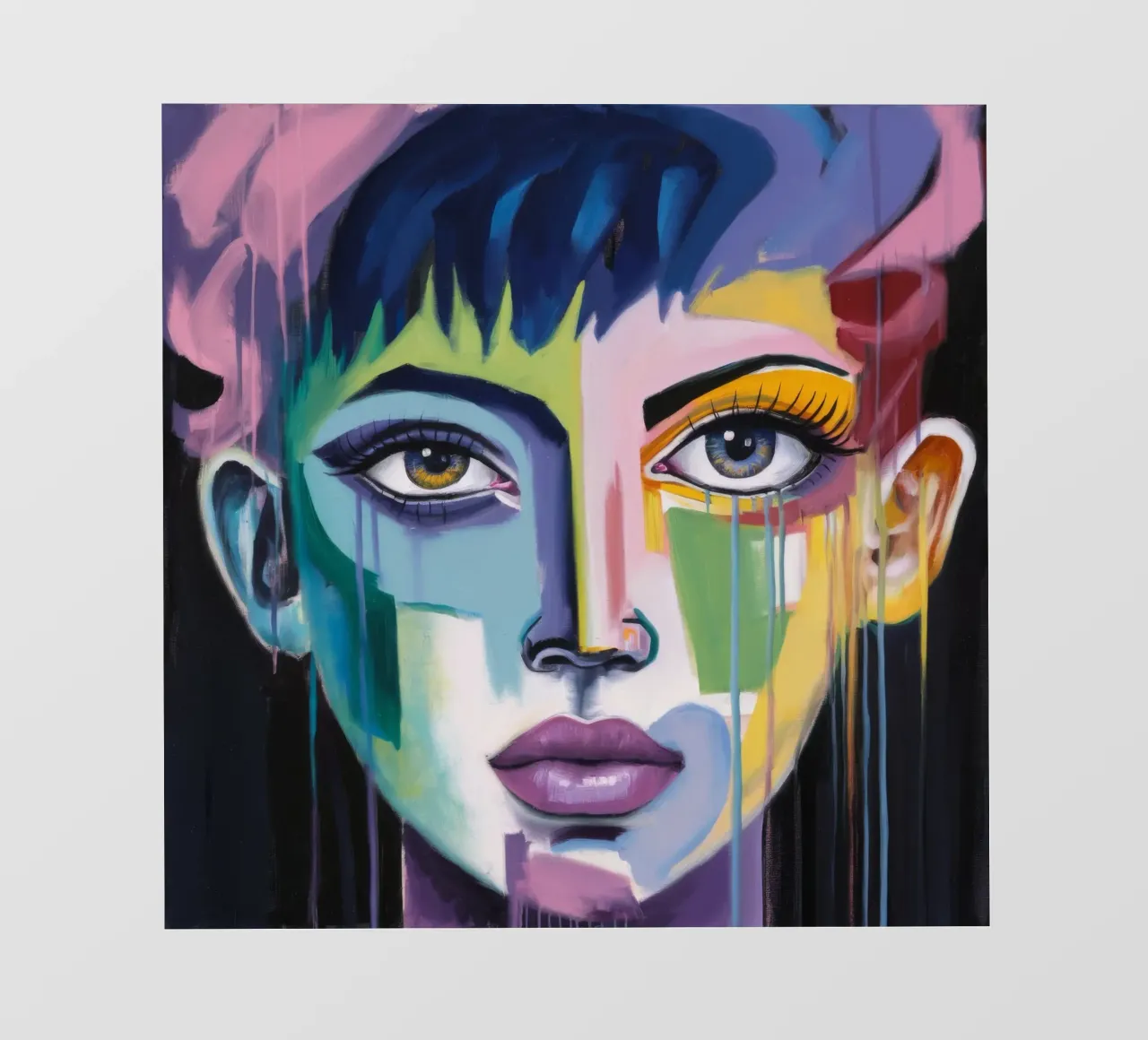 Levendige expressie fotobehang van Lunar Templar