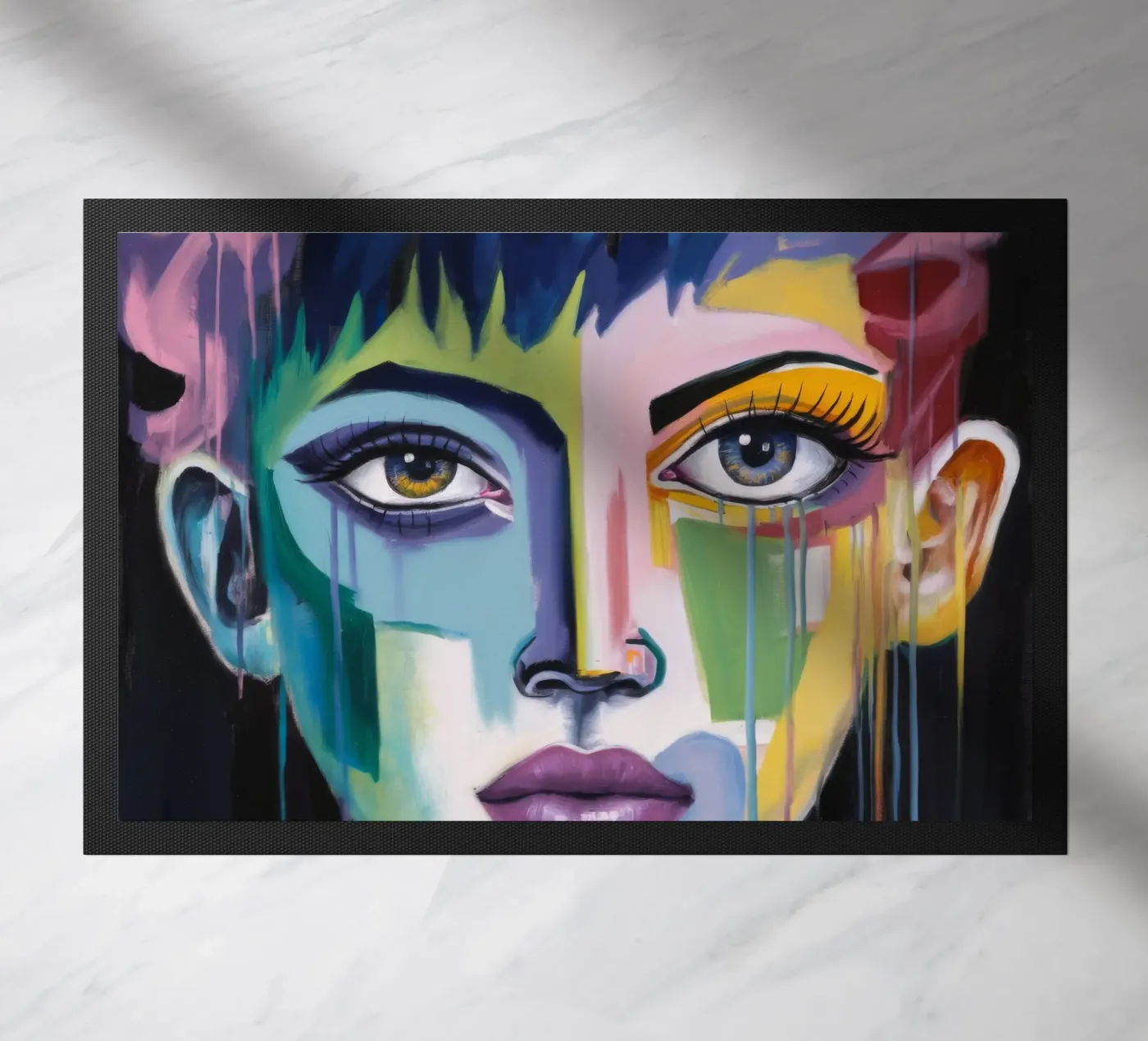 Vivid Expression doormat by Lunar Templar