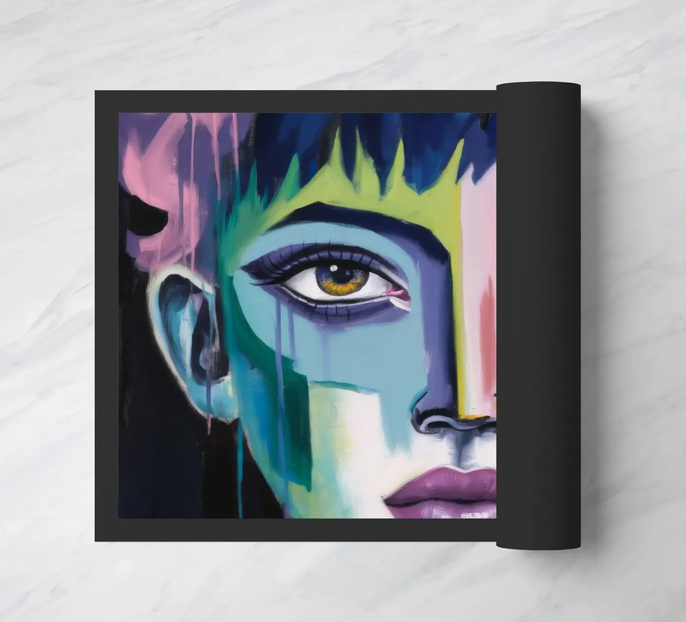 Vivid Expression doormat by Lunar Templar