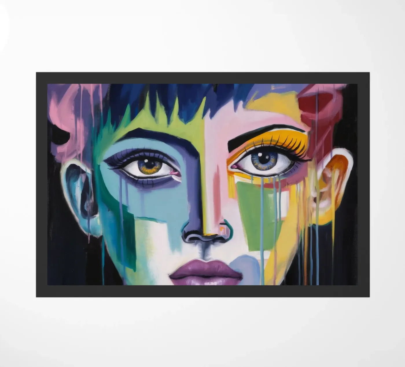 Vivid Expression doormat by Lunar Templar