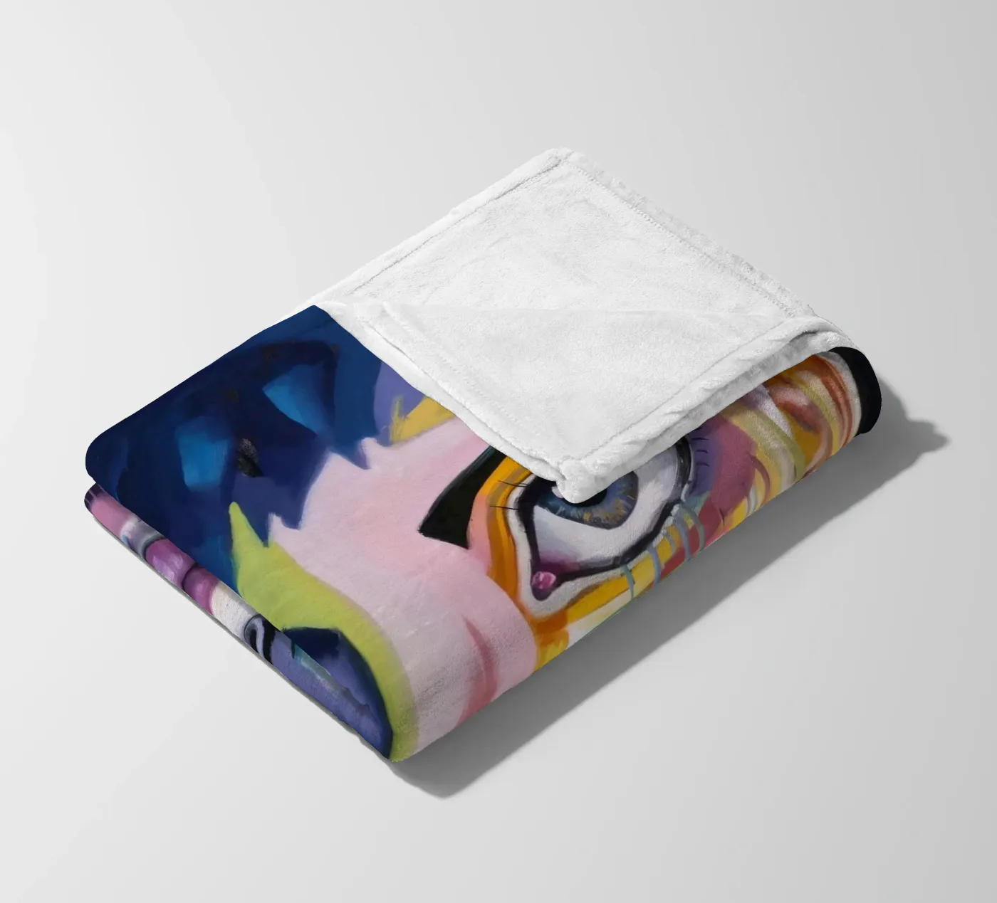 Lebendige Expression Fleecedecke von Lunar Templar