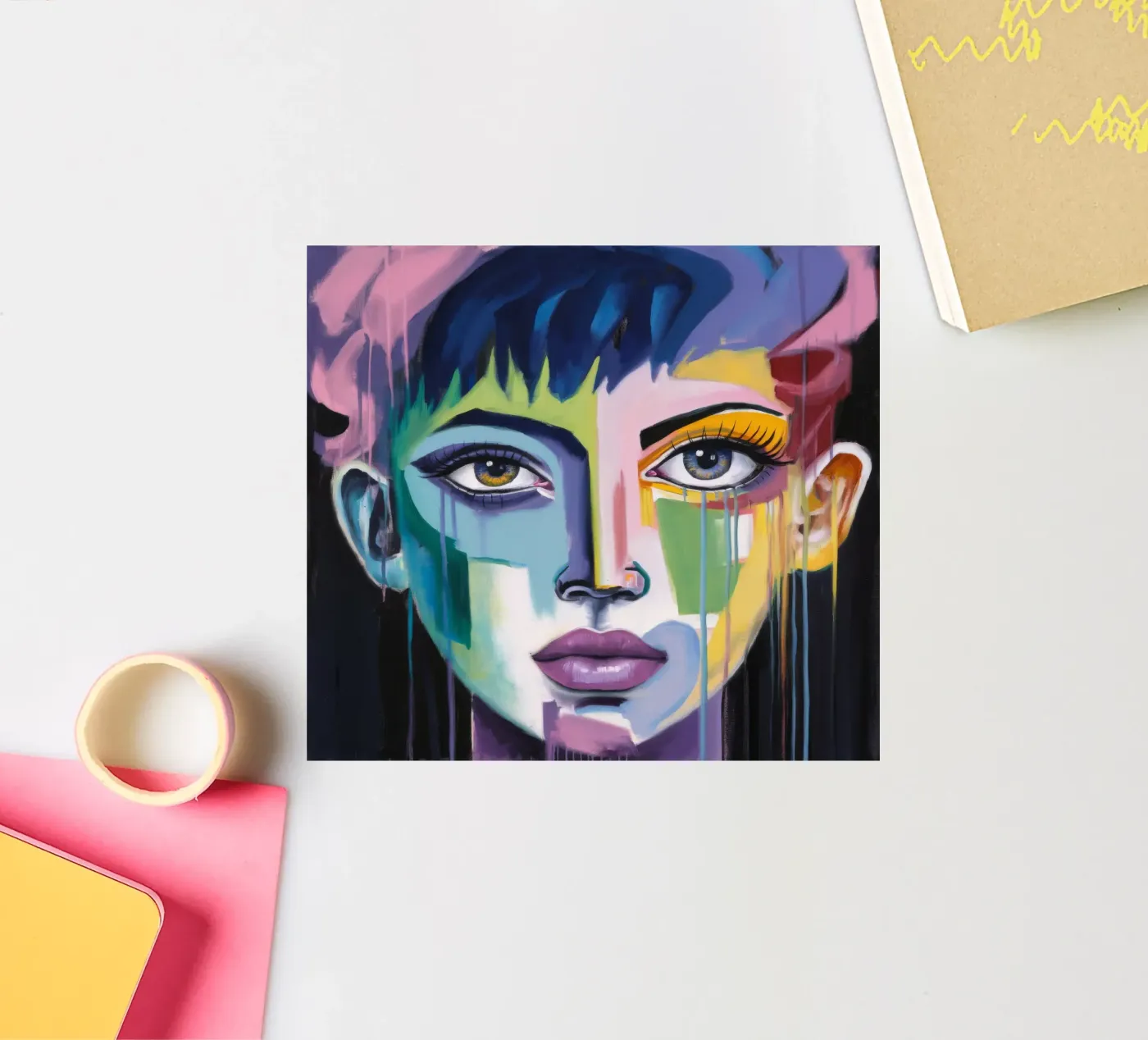 Vivid Expression sticker by Lunar Templar